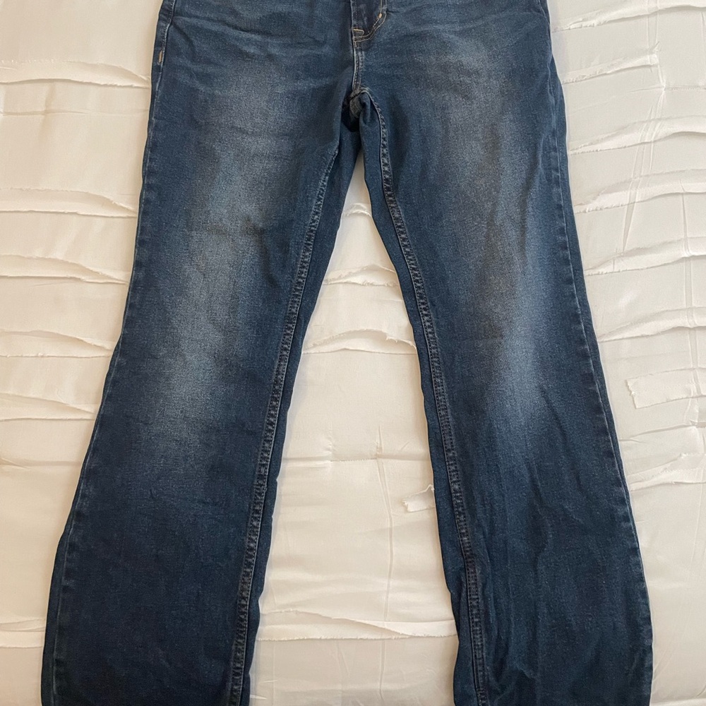Old Navy Dark Blue Flare Jeans